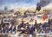 Samuel J.Reader Captured by Price-s Confederate Raiders oil painting